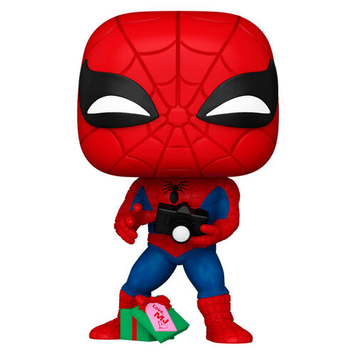 POP figure Marvel Spider-Man with Gift