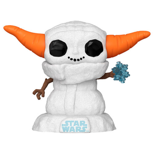 POP figure Star Wars Grogu Snowman