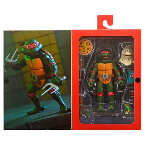 Teenage Mutant Ninja Turtles Cartoon Ultimate Raphael VHS figure 18cm