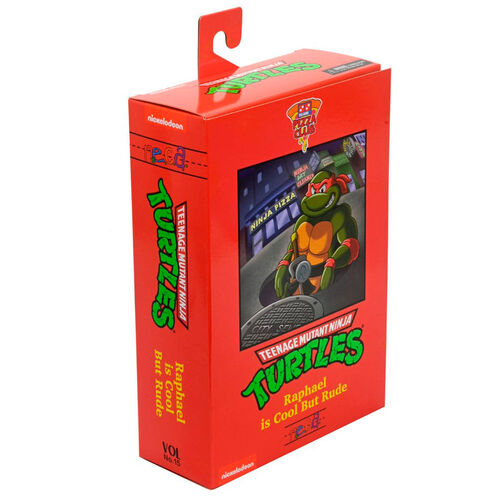 Teenage Mutant Ninja Turtles Cartoon Ultimate Raphael VHS figure 18cm