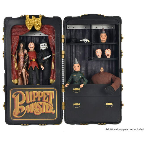 Puppet Master Toulons Puppet Case & Leech Woman figure 10cm