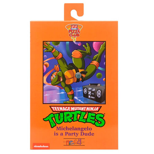 Teenage Mutant Ninja Turtles Cartoon Ultimate Michelangelo VHS figure 18cm