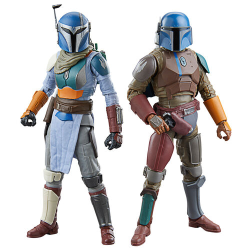 Star Wars The Mandalorian - Mandalorian & Shriek-Hawk Trainers set 2 figures 15cm