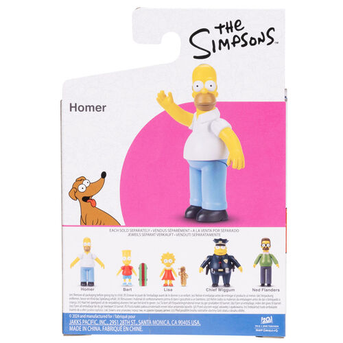 Figura wave 1 Los Simpsons 6cm surtido