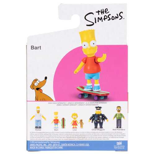 Figura wave 1 Los Simpsons 6cm surtido