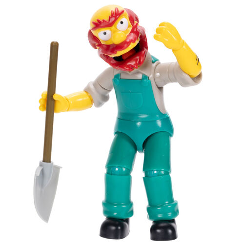 Figura Willie Groundskeeper Los Simpsons 13cm