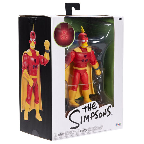 Figura Radioactive Man Los Simpsons 13cm