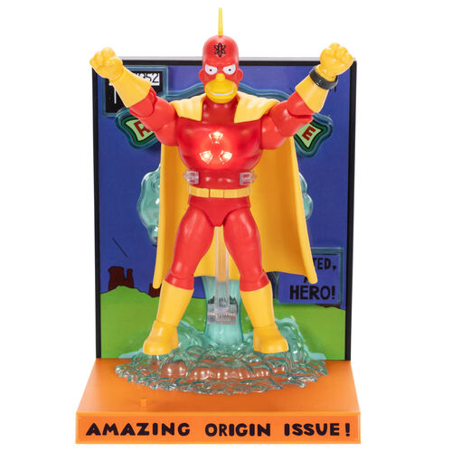 Figura Radioactive Man Los Simpsons 13cm