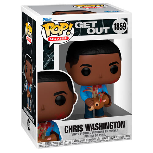 POP figure Get Out Chris Washington with Deer