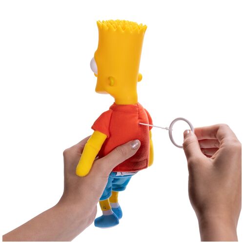 English The Simpsons Shelf Talkers Bart plush toy 33cm