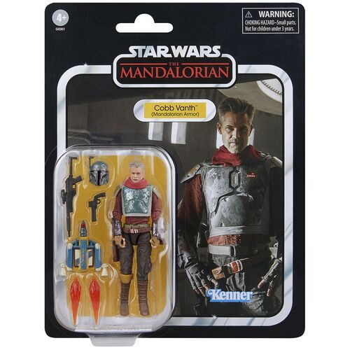 Star Wars The Mandalorian Cobb  Vanth Mandalorian Armor figure 9,5cm