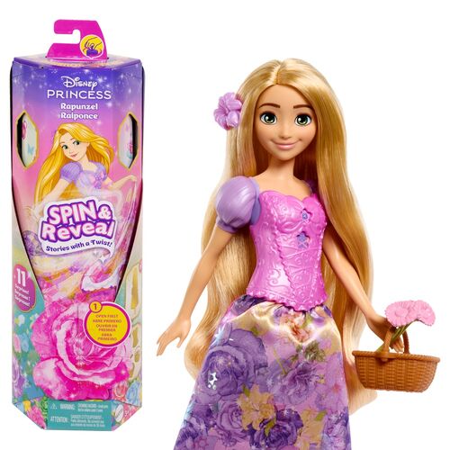 Mueca Rapunzel Spin Reveal Disney