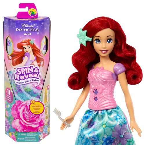 Disney The Little Mermaid Spin Reveal Ariel doll