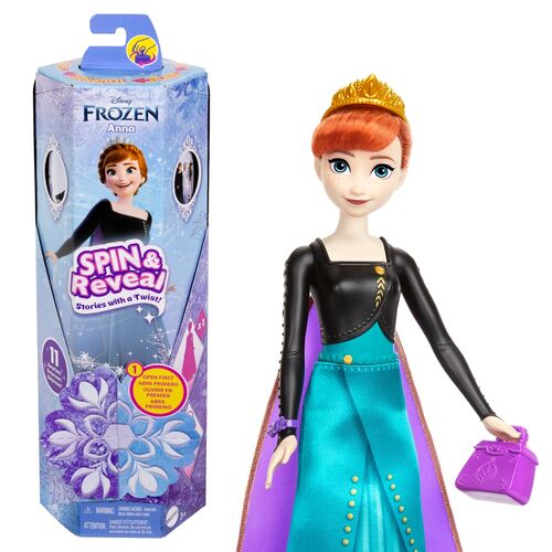 Disney Frozen Anna Spin Reveal doll