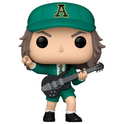 POP figure AC/DC Angus Young Green