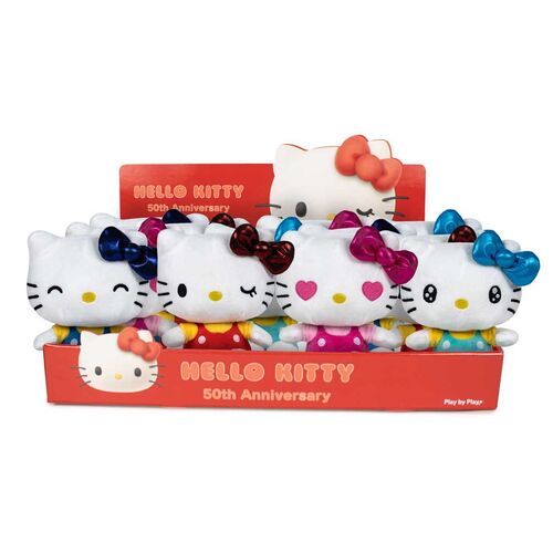 Hello Kitty 50th Anniversary assorted plush toy 22cm