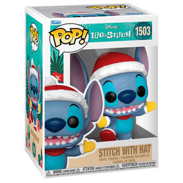 POP figure Disney Stitch with Santa Hat