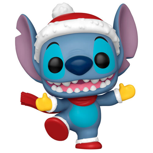 POP figure Disney Stitch with Santa Hat