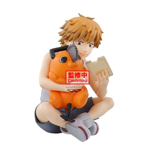 Figura Denji & Pochita Break Time Chainsaw Man 7cm