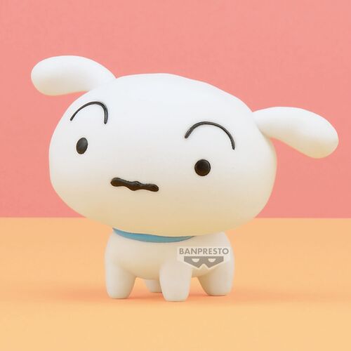 Crayon Shinchan Shiro Fluffy Puffy figure A 8cm