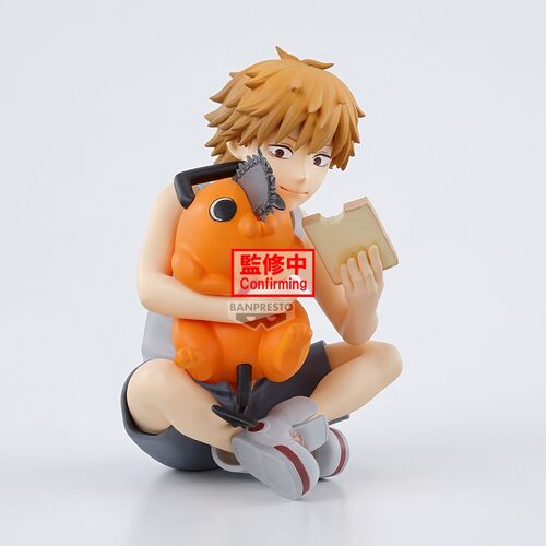 Figura Denji & Pochita Break Time Chainsaw Man 7cm