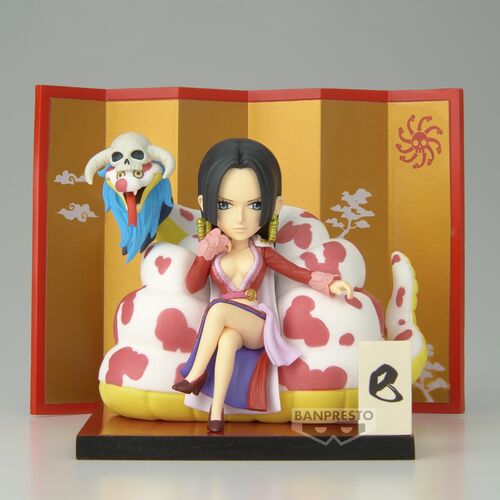 One Piece World Collectable Special Boa Hancock & Salome figure 6cm