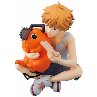 Chainsaw Man Break Time Denji & Pochita figure 7cm