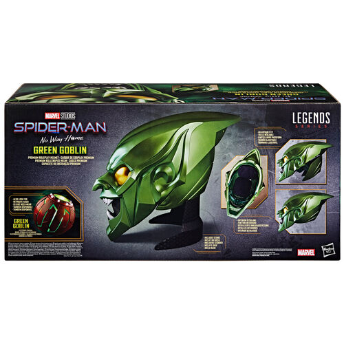 Marvel Spider-Man: No Way Home Green Goblin Premium Roleplay Helmet