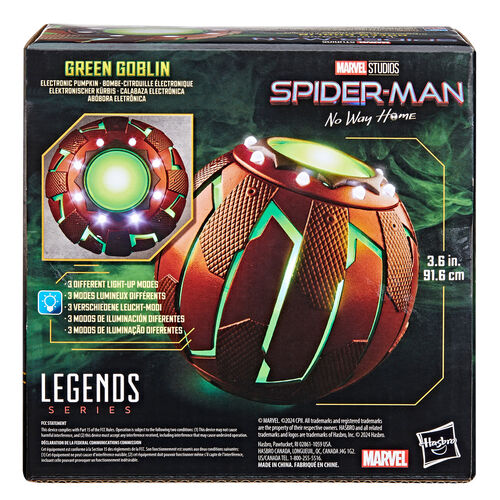 Marvel Spider-Man: No Way Home Green Goblin Electronic Pumpkin