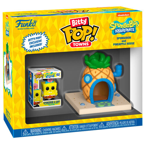 Bitty POP figure Town Bob Esponja - Sponge Bob at Home