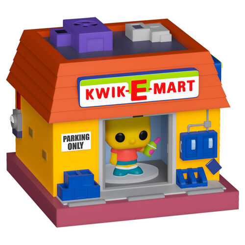 Bitty POP figure Town Simpsons Bart Simpsons and Kwik-E-Mart