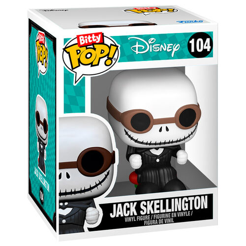 Figura Bitty POP Ride Disney Pesadilla Antes de Navidad Jack Skellington with Snowmobile