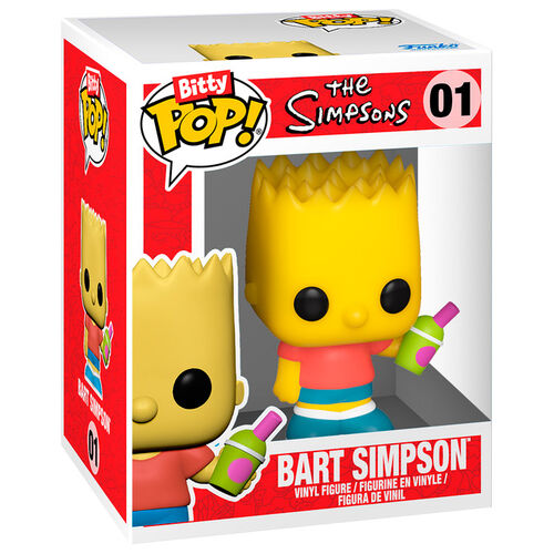 Bitty POP figure Town Simpsons Bart Simpsons and Kwik-E-Mart