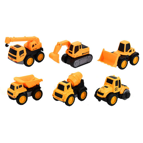 Construccion Pull-Back Truck assorted 8cm