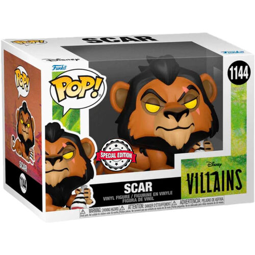 POP figure Disney Villains The Lion King Scar Exclusive