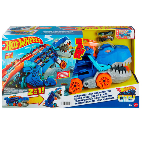 Hot Wheels City Ultimate T-Rex Transporter