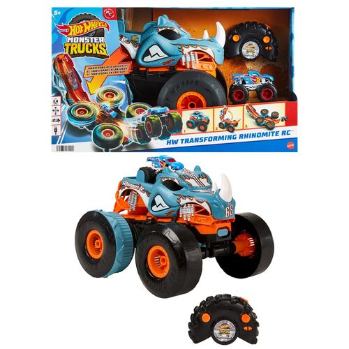 Hot Wheels Monster Trucks Rhinomite radio control car