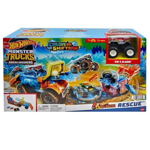 Hot Wheels Monster Trucks Arena Smashers Rescue