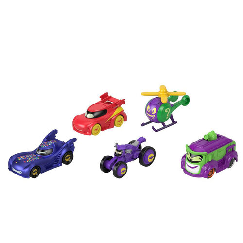 DC Comics Batwheels pack 5 cars