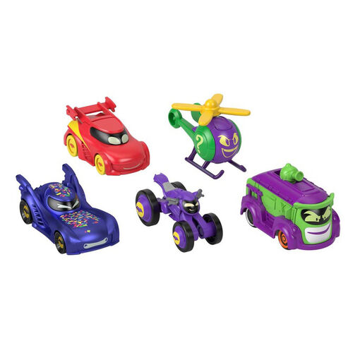 DC Comics Batwheels pack 5 cars