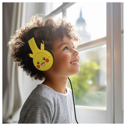 Pokemon Pikachu kids headphones