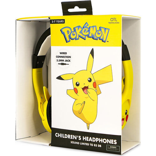 Pokemon Pikachu kids headphones