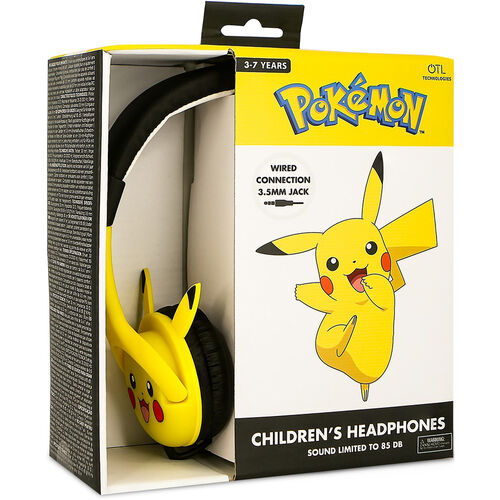 Pokemon Pikachu kids headphones