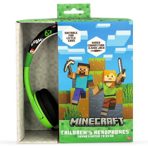 Minecraft kids headphones