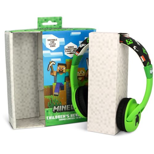 Minecraft kids headphones