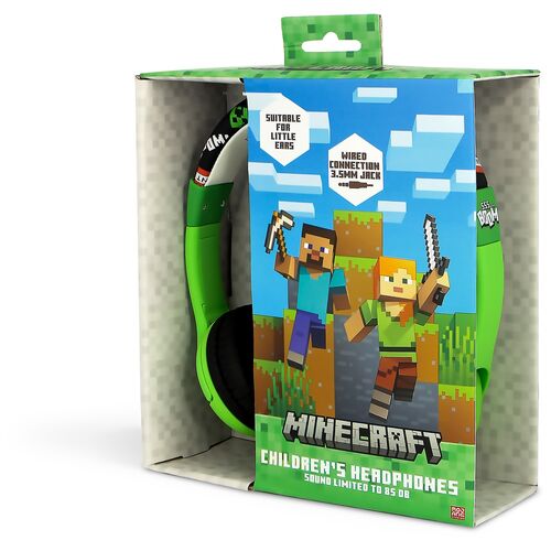 Minecraft kids headphones