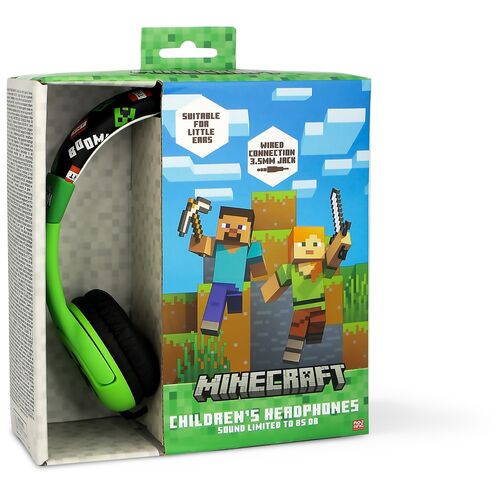 Minecraft kids headphones