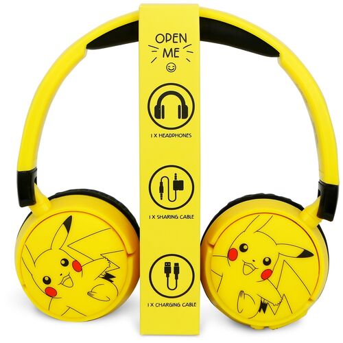 Pokemon Pikachu kids headphones