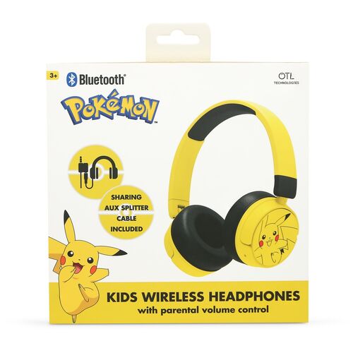 Pokemon Pikachu kids headphones