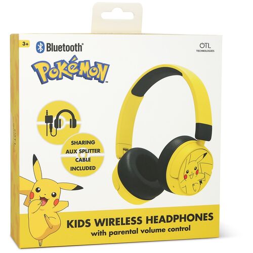 Pokemon Pikachu kids headphones